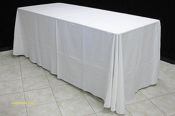 6ft Banquet Table Linen - Full Drape (90x132)