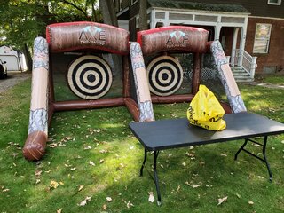 Inflatable Axe Throwing