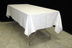 6ft Banquet Table Linen - Half Drape