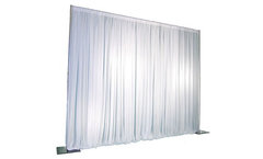 Pipe and Drape Packages - White - (Per Foot Wide. Min 10ft)