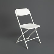 White Samsonite Folding Chairs
